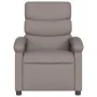 Taupe Gray Fabric Recliner by , Armchairs - Ref: Foro24-371697, Price: 189,14 €, Discount: %