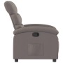 Taupe Gray Fabric Recliner by , Armchairs - Ref: Foro24-371697, Price: 191,10 €, Discount: %