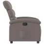 Taupe Gray Fabric Recliner by , Armchairs - Ref: Foro24-371697, Price: 189,14 €, Discount: %