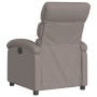 Taupe Gray Fabric Recliner by , Armchairs - Ref: Foro24-371697, Price: 191,10 €, Discount: %