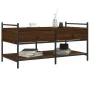 Mesa de centro madera de ingeniería roble marrón 99x50x50 cm de , Mesas de centro - Ref: Foro24-833964, Precio: 71,72 €, Desc...