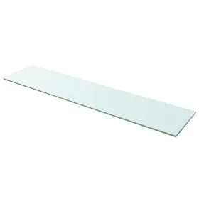 Clear glass shelf panel 110x25 cm by vidaXL, Shelves and shelves - Ref: Foro24-243850, Price: 24,50 €, Discount: %