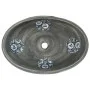 Lavabo sobre encimera ovalado cerámica gris 59x40x15 cm de , Lavabos - Ref: Foro24-155089, Precio: 117,45 €, Descuento: %