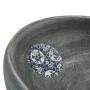 Lavabo sobre encimera ovalado cerámica gris 59x40x15 cm de , Lavabos - Ref: Foro24-155089, Precio: 117,45 €, Descuento: %