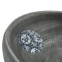 Ovales Aufsatzwaschbecken aus Keramik grau 59x40x15 cm von , Sinkt - Ref: Foro24-155089, Preis: 118,99 €, Rabatt: %