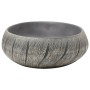 Oval black and grey ceramic countertop sink 59x40x15 cm by , Sinks - Ref: Foro24-155080, Price: 144,11 €, Discount: %