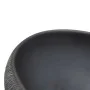 Oval black and grey ceramic countertop sink 59x40x15 cm by , Sinks - Ref: Foro24-155080, Price: 141,81 €, Discount: %