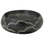 Oval black ceramic countertop sink 59x40x15 cm by , Sinks - Ref: Foro24-155082, Price: 139,67 €, Discount: %