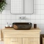 Rectangular black ceramic countertop sink 48x37.5x13.5cm by , Sinks - Ref: Foro24-155094, Price: 164,05 €, Discount: %