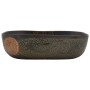 Lavabo sobre encimera rectangular cerámica negro 48x37,5x13,5cm