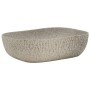 Rechteckiges Aufsatzwaschbecken aus Keramik grau 48x37,5x13,5 cm von , Sinkt - Ref: Foro24-155096, Preis: 140,48 €, Rabatt: %