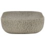 Rectangular gray ceramic countertop washbasin 48x37.5x13.5 cm by , Sinks - Ref: Foro24-155096, Price: 140,48 €, Discount: %
