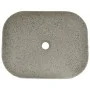 Rectangular gray ceramic countertop washbasin 48x37.5x13.5 cm by , Sinks - Ref: Foro24-155096, Price: 143,24 €, Discount: %