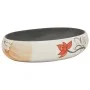 Oval ceramic multicolor countertop sink 59x40x15 cm by , Sinks - Ref: Foro24-155113, Price: 136,71 €, Discount: %