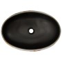 Lavabo sobre encimera ovalado cerámica multicolor 59x40x15 cm de , Lavabos - Ref: Foro24-155113, Precio: 138,76 €, Descuento: %