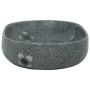 Lavabo sobre encimera ovalado cerámica azul 59x40x14 cm de , Lavabos - Ref: Foro24-155105, Precio: 138,50 €, Descuento: %