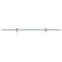 Estante flotante de cristal 80x20 cm 8 mm de vidaXL, Estantes y estanterías - Ref: Foro24-243799, Precio: 26,95 €, Descuento: %