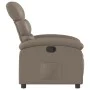 Reclining armchair in synthetic leather, capuccino color. by , Armchairs - Ref: Foro24-371719, Price: 194,47 €, Discount: %