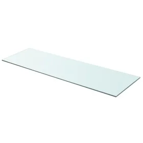 Clear glass shelf panel 90x30 cm by vidaXL, Shelves and shelves - Ref: Foro24-243841, Price: 30,89 €, Discount: %