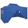 Pop-up folding tent with 4 walls 3x4.5 m blue by vidaXL, Tents and gazebos - Ref: Foro24-42512, Price: 173,99 €, Discount: %