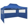Pop-up-Faltzelt mit 4 Wänden 3x4,5 m blau von vidaXL, Zelte und Pavillons - Ref: Foro24-42512, Preis: 163,45 €, Rabatt: %