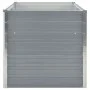 Raised planter 160x80x77 cm gray galvanized steel by vidaXL, Pots and planters - Ref: Foro24-42404, Price: 69,03 €, Discount: %