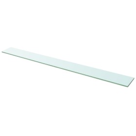 Clear glass shelf panel 110x12 cm by vidaXL, Shelves and shelves - Ref: Foro24-243847, Price: 22,71 €, Discount: %