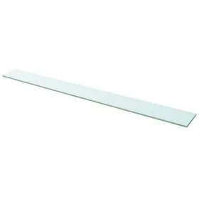 Clear glass shelf panel 110x12 cm by vidaXL, Shelves and shelves - Ref: Foro24-243847, Price: 21,80 €, Discount: %