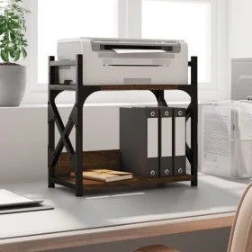 Printer stand 2 levels oak brown 40x20x40 cm by , Printer supports - Ref: Foro24-833994, Price: 24,70 €, Discount: %
