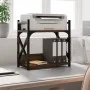 Druckerständer 2 Ebenen Eiche braun 40x20x40 cm von , Drucker unterstützt - Ref: Foro24-833994, Preis: 24,68 €, Rabatt: %