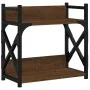 Druckerständer 2 Ebenen Eiche braun 40x20x40 cm von , Drucker unterstützt - Ref: Foro24-833994, Preis: 24,68 €, Rabatt: %