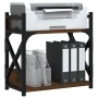 Druckerständer 2 Ebenen Eiche braun 40x20x40 cm von , Drucker unterstützt - Ref: Foro24-833994, Preis: 25,01 €, Rabatt: %