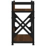 Druckerständer 2 Ebenen Eiche braun 40x20x40 cm von , Drucker unterstützt - Ref: Foro24-833994, Preis: 25,01 €, Rabatt: %