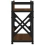 Printer stand 2 levels oak brown 40x20x40 cm by , Printer supports - Ref: Foro24-833994, Price: 24,68 €, Discount: %