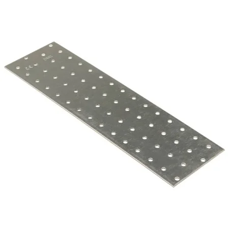 Placas perforadas 40 uds acero galvanizado 2 mm 300x80 mm de , Artículos de ferretería - Ref: Foro24-155542, Precio: 39,14 €,...