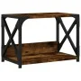 Printer stand 2 levels smoked oak 44x26x31.5 cm by , Printer supports - Ref: Foro24-833982, Price: 25,42 €, Discount: %