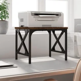 Oak brown engineered wood printer stand 40x30x31 cm by , Printer supports - Ref: Foro24-833989, Price: 23,34 €, Discount: %