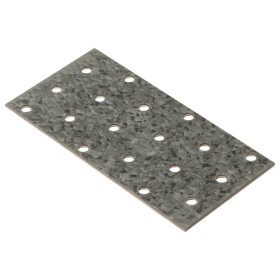 Lochplatten 40 Stück verzinkter Stahl 2 mm 120x60 mm von , Hardware-Artikel - Ref: Foro24-155535, Preis: 26,27 €, Rabatt: %