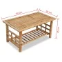 Mesa de centro de bambú 90x50x45 cm de vidaXL, Mesas de centro - Ref: Foro24-243713, Precio: 96,95 €, Descuento: %