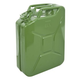 Carpoint Gasoline can 20 L metal green by , Portable fuel canisters - Ref: Foro24-445112, Price: 39,43 €, Discount: %