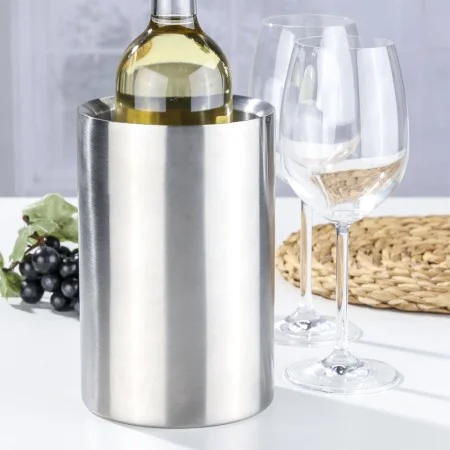 HI Weinkühler aus Edelstahl 12x20 cm von , Flaschen für Wasserkühler - Ref: Foro24-445565, Preis: 17,01 €, Rabatt: %