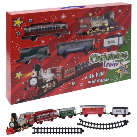 Ambiance Conjunto de tren de Navidad 22 piezas