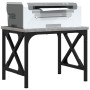Sonoma gray engineered wood printer stand 40x30x31 cm by , Printer supports - Ref: Foro24-833988, Price: 25,16 €, Discount: %