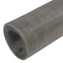Malla mosquitera de acero inoxidable plateada 100x1000 cm de vidaXL, Paneles de vallas - Ref: Foro24-142259, Precio: 55,89 €,...