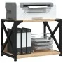 Soporte de impresora 2 niveles roble Sonoma 44x26x31,5 cm de , Soportes para impresoras - Ref: Foro24-833981, Precio: 33,99 €...