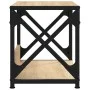 Soporte de impresora 2 niveles roble Sonoma 44x26x31,5 cm de , Soportes para impresoras - Ref: Foro24-833981, Precio: 33,99 €...