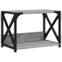 Druckerständer 2 Ebenen in Grau Sonoma 44x26x31,5 cm von , Drucker unterstützt - Ref: Foro24-833983, Preis: 28,65 €, Rabatt: %