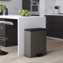 Curver Deco Doppeltreteimer kaltgrau 26L+26L von , Recyclingbehälter - Ref: Foro24-443818, Preis: 91,39 €, Rabatt: %