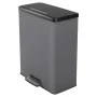 Curver Double pedal bin Deco cold grey 26L+26L by , Recycling containers - Ref: Foro24-443818, Price: 91,55 €, Discount: %