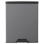 Curver Double pedal bin Deco cold grey 26L+26L by , Recycling containers - Ref: Foro24-443818, Price: 91,55 €, Discount: %